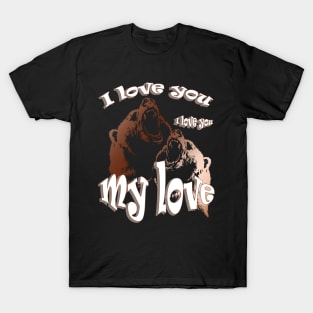 Happy Valentine's day -Bears in love T-Shirt